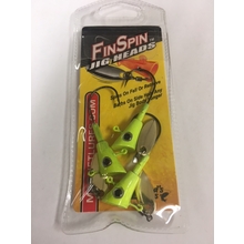 Crappie Magnet Fin Spin Jig Heads
