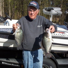 Monk with slabs of 2 lbs and 2 lbs 9 oz.